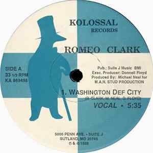 Romeo Clark - Washington Def City FLAC