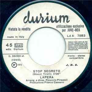 Lapera / Wess E Dori Ghezzi - Stop Segreto / Era FLAC