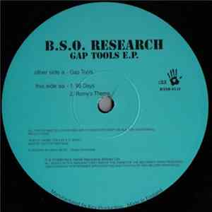 B.S.O. Research - Gap Tools E.P. FLAC