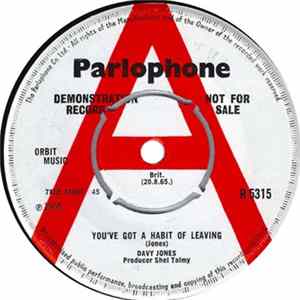 Davy Jones - You've Got A Habit Of Leaving FLAC