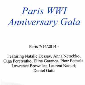 Various - Paris WWI Anniversary Gala FLAC