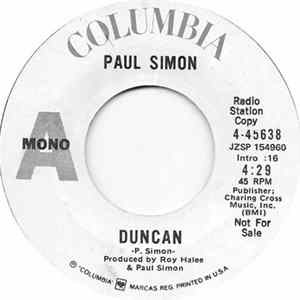 Paul Simon - Duncan FLAC