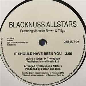 Blacknuss Allstars Featuring Jennifer Brown & Titiyo - It Should Have Been You FLAC