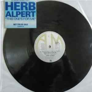 Herb Alpert - This One's For Me FLAC