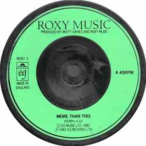 Roxy Music - More Than This FLAC