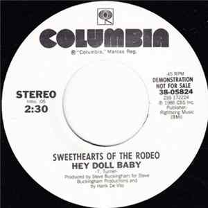 Sweethearts Of The Rodeo - Hey Doll Baby FLAC