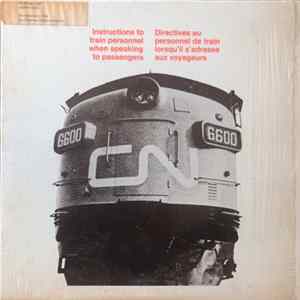 Unknown Artist - Instructions To Train Personnel When Speaking To Passengers FLAC