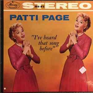 Patti Page - I've Heard That Song Before FLAC