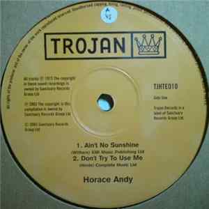 Horace Andy & John Holt - Ain't No Sunshine / A Quiet Place FLAC