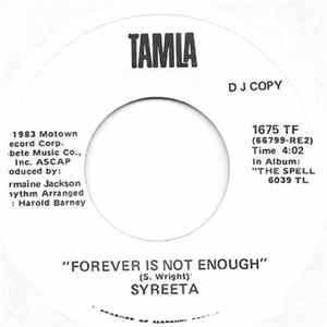 Syreeta - Forever Is Not Enough FLAC
