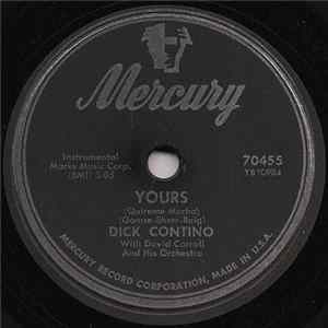 Dick Contino With David Carroll And His Orchestra - Yours (Quireme Mucho) / Ooh! Mambo FLAC