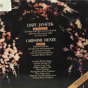 Franz Liszt, Leoš Janáček, Giacomo Carissimi, Hans Werner Henze - Meister Bearbeiten Meister FLAC