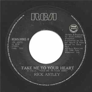 Rick Astley - Take Me To Your Heart FLAC