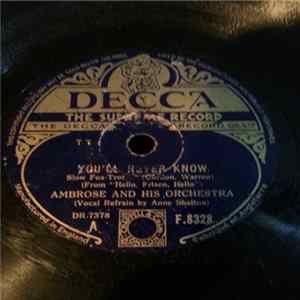 Ambrose & His Orchestra - You'll Never Know / Comin' In On A Wing And A Pray'r FLAC