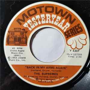 The Supremes - Stop! In The Name Of Love / Back In My Arms Again FLAC