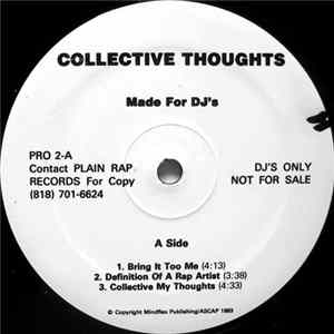 Collective Thoughts - Bring It Too Me FLAC