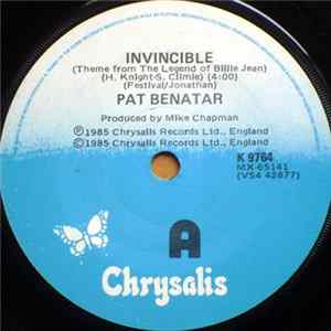 Pat Benatar - Invincible (Theme From The Legend Of Billie Jean) FLAC
