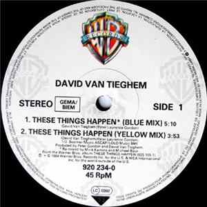 David Van Tieghem - These Things Happen FLAC