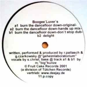 Boogeé Luver's - Burn The Dancefloor Down FLAC