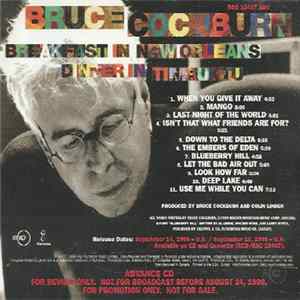 Bruce Cockburn - Breakfast In New Orleans.....Dinner In Timbuktu FLAC