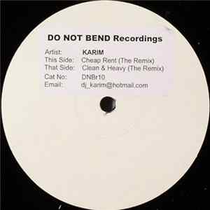 Karim - Clean & Heavy (The Remix) / Cheap Rent (Remix) FLAC