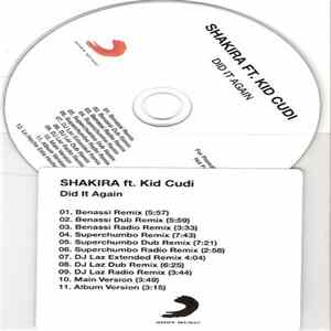 Shakira Ft. Kid Cudi - Did It Again FLAC