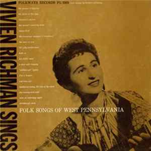 Vivien Richman - Vivien Richman Sings Folk Songs Of West Pennsylvania FLAC