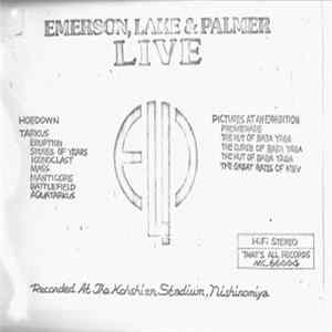 Emerson, Lake & Palmer - Live FLAC