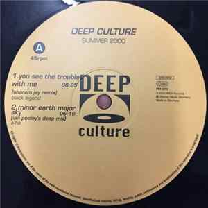 Various - Deep Culture Summer 2000 FLAC