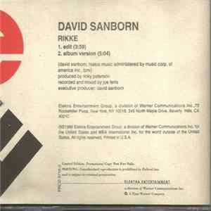 David Sanborn - Rikke FLAC