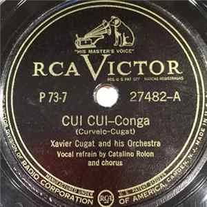 Xavier Cugat And His Orchestra - Cui Cui / Cielito Lindo FLAC