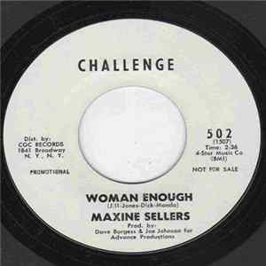 Maxine Sellers - Woman Enough / Some Kind Of Fever (Pray For Rain) FLAC