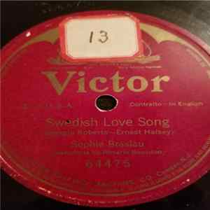 Sophie Braslau - Swedish Love Song FLAC