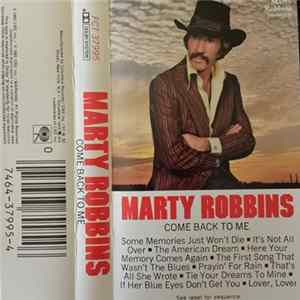 Marty Robbins - Come Back To Me FLAC
