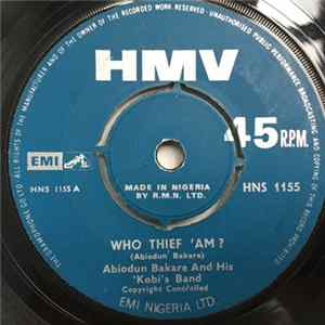 Abiodun Bakare And His 'Kobis' Band - Who Thief 'Am? FLAC