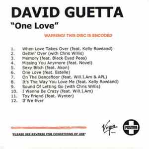 David Guetta - One Love FLAC