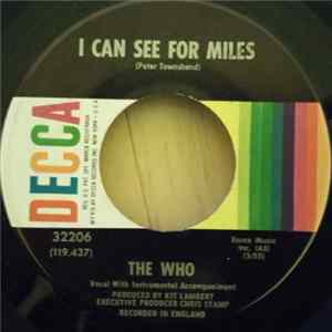 The Who - I Can See For Miles / Mary-Anne With The Shaky Hands FLAC