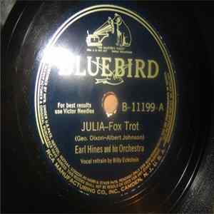 Earl Hines And His Orchestra - Julia / Comin' In Home FLAC