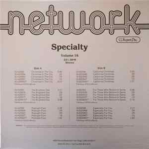 Unknown Artist - Specialty - Volume 16 FLAC