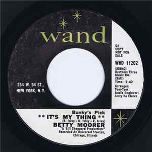 Betty Moorer - It's My Thing / Speed Up FLAC