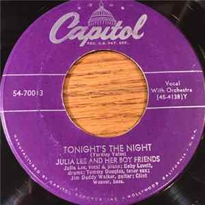 Julia Lee & Her Boy Friends - Tonight's The Night FLAC