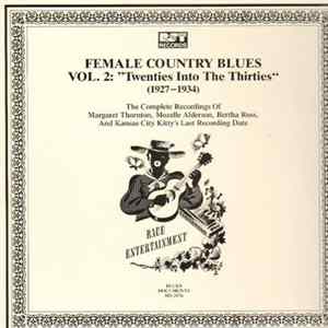 Various - Female Country Blues Vol. 2 (1927-1934) FLAC