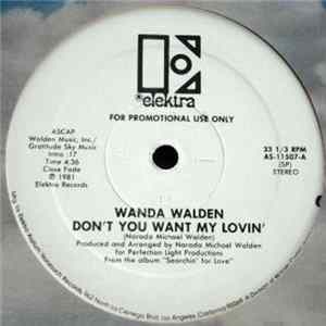 Wanda Walden - Don't You Want My Lovin' FLAC
