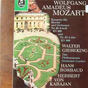 Wolfgang Amadeus Mozart, Walter Gieseking - Konzert Für Klavier Und Orchester Nr.20 d-moll KV466 und Nr.23 A-dur KV488 FLAC