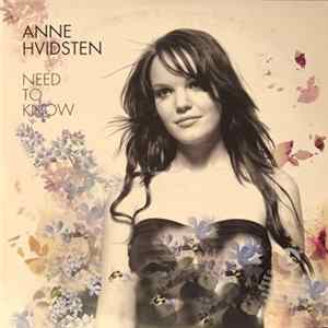 Anne Hvidsten - Need To Know FLAC