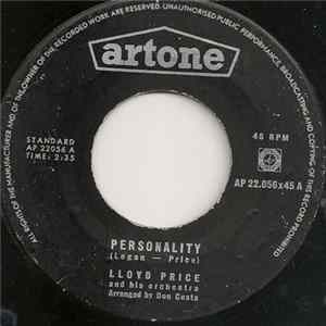Lloyd Price And His Orchestra - Personality / Have You Ever Had The Blues FLAC