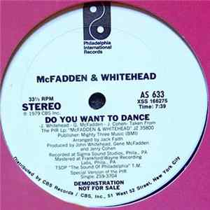 McFadden & Whitehead - Do You Want To Dance FLAC