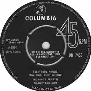 The Dave Clark Five - Everybody Knows FLAC