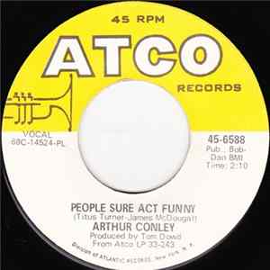 Arthur Conley - People Sure Act Funny FLAC