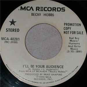 Becky Hobbs - I'll Be Your Audience FLAC